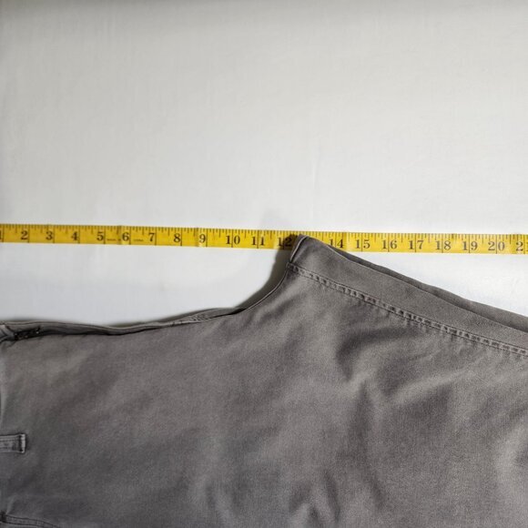 Abercrombie & Fitch Heavy Canvas Carpenter Pants Mens 34x34 Cotton Workwear - Picture 14 of 15